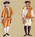 Soldati nativi brasiliani (Ordenanças) in servizio nell'esercito coloniale portoghese nel 1700.