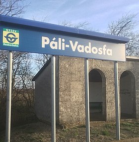 Image illustrative de l’article Gare de Páli-Vadosfa