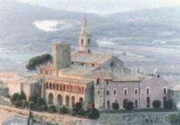 Valentano, vista dal Monte Starnina