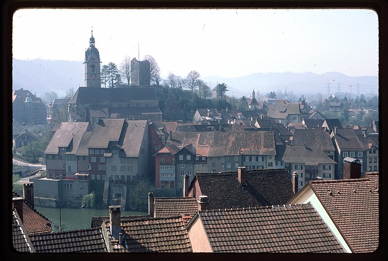 File:Veduta di Laufenburg dalla riva tedesca del Reno (DOI 21158).jpg