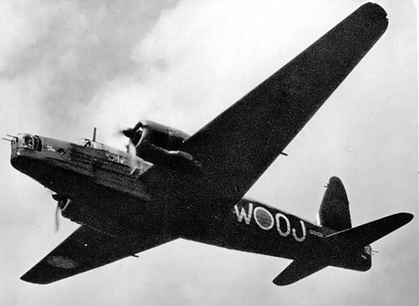 A Wellington Mk I of No. 149 Squadron as flown on this raid, seen in 1940