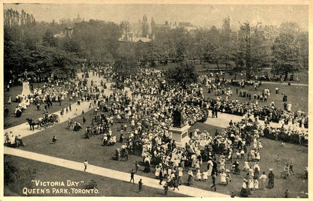 Victoria Day celebrations at Queen's Park in 1910