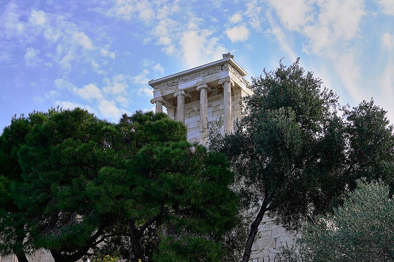 File:View of the Temple of Athena Nike on March 5, 2020.jpg