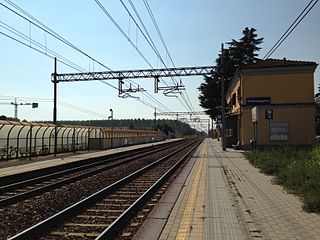 <span class="mw-page-title-main">Villamaggiore railway station</span>