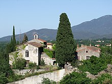 André Masson a peint son tableau le couvent des capucins à Céret depuis cette vue.