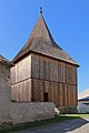 Čeština: Samostatná dřevěná zvonice ve Vyskytné English: Wood bell tower in Vyskytná, Czech Republic.