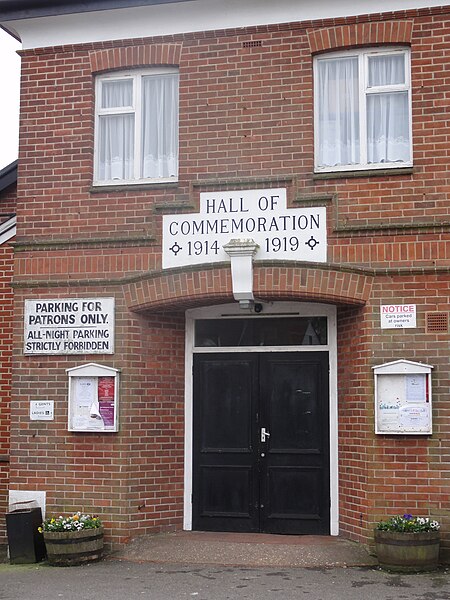 Hall of Commemoration on High Street.