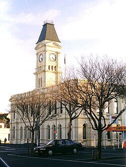 Edificio del consejo de distrito de Waitaki, Thames Street, Oamaru