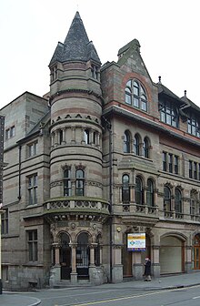Former offices of the Nottingham Daily Express, Upper Parliament Street, Nottingham Watson Fothergill - Express Offices, Parliament Street.jpg