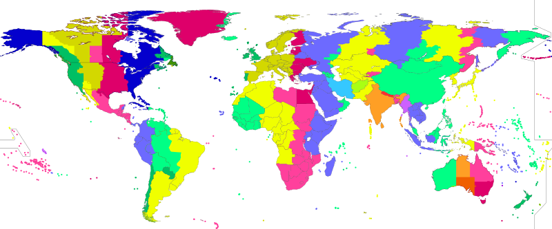 Time zones of the world World time zones.svg