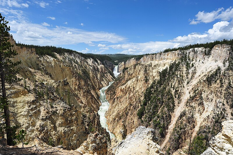 File:YNP Yellowstone Falls MGB01.jpg