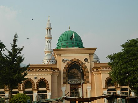 The shrine of Bari Imam in Islamabad