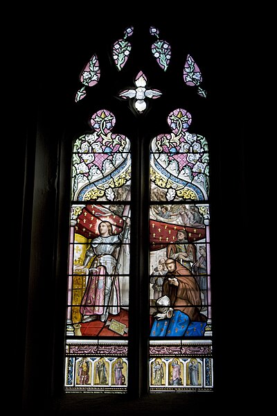 File:Église Saint Galmier-Vitraux Mauvernay-Jeanne d'Arc-20110323.jpg