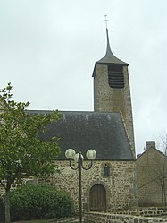 Die Kirche in Chantrigné