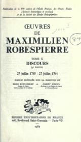 Œuvres complètes de Maximilien de Robespierre, tome 10.djvu