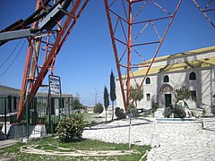 Monasterio del Pantokrátor y antena