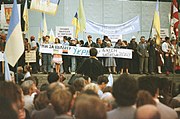 Мітинг на Майдані Незалежності, 1990-ті роки