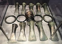 Socketed axes and armrings