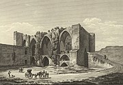 Kasteel omstreeks 1820