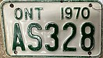 1970 Ontario Snowmobile license plate AS328.jpg