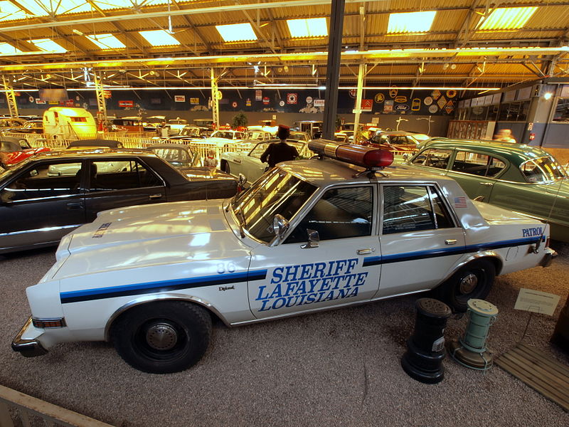 File:1981 Dodge Diplomat police car, Sheriff Lafayette, Louisiana pic3.JPG