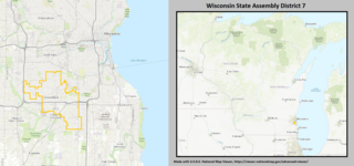 <span class="mw-page-title-main">Wisconsin's 7th Assembly district</span> American legislative district in Milwaukee County, Wisconsin