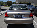 2005 Ford Crown Victoria LX, rear view