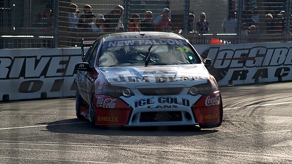 Steven Johnson at the 2008 Hamilton 400.