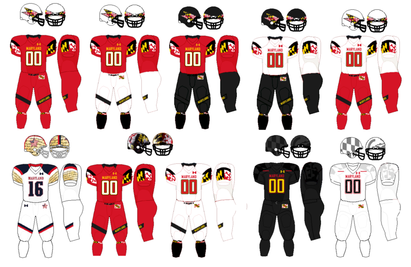 File:2014 Maryland Terrapins Football Uniforms.png