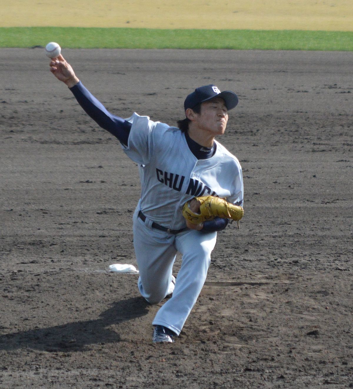 中日ドラゴンズ 山本雅士投手 ユニフォーム ①