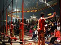 2019 Benaras Ganga Aarti near Aassi Ghat 04