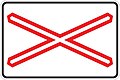 201 Výstražný kríž pre železničné priecestie jednokoľajové.jpg