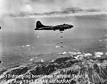 B-17F of the 301st BG attacking a railyard at Terni, Italy, 11 August 1943 301bg-b-17flyingfortress-1.jpg