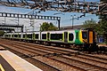 London Midland 350120 stops at Rugeley with a southbound service to London Euston (photo taken 22 June 2010)