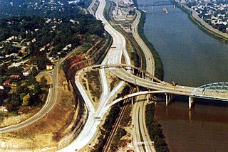Roads in Charleston, West Virginia highway system