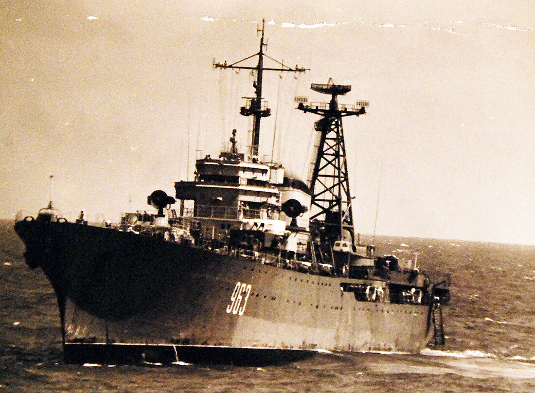 Soviet submarine tender Magadansky Komsomolets