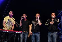 4 Poofs and a Piano performing in 2011