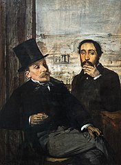 Degas et Évariste de Valernes