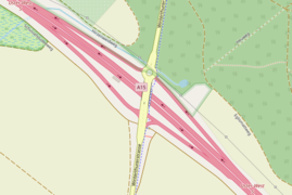 A15 Uster West, map OSM 2022.png