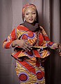 A lady dressed on her wedding day in northern Ghana 09