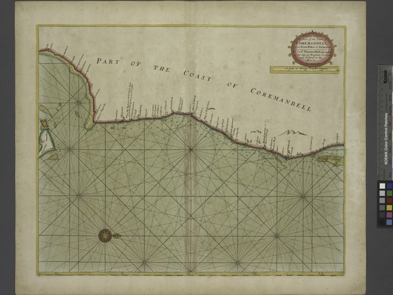 File:A large chart of part of the coast of COREMANDELL from Point Pedro to Armegon NYPL1640643.tiff