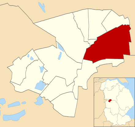 Location of Abbey ward