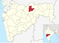 Akola in Maharashtra (India).svg