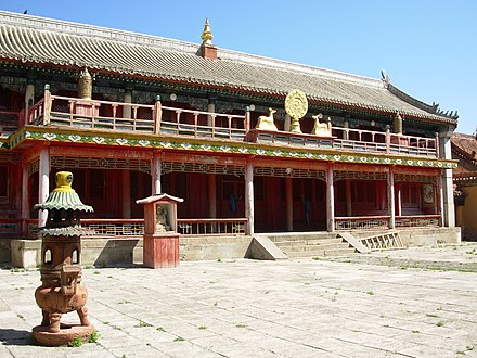 Courtyard of Amarbayasgalant