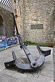 Anchor in the Holyrood Church in Southampton.