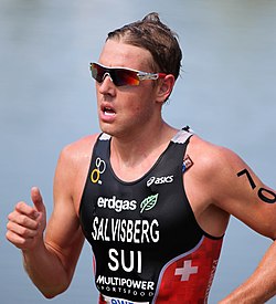 Andrea Salvisberg på Triathlon-verdensmesterskapet i Tiszaújváros, 2011