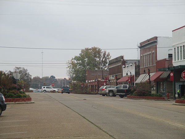 Part of downtown Idabel