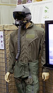 g-suit Flight suit which controls blood-flow during high acceleration