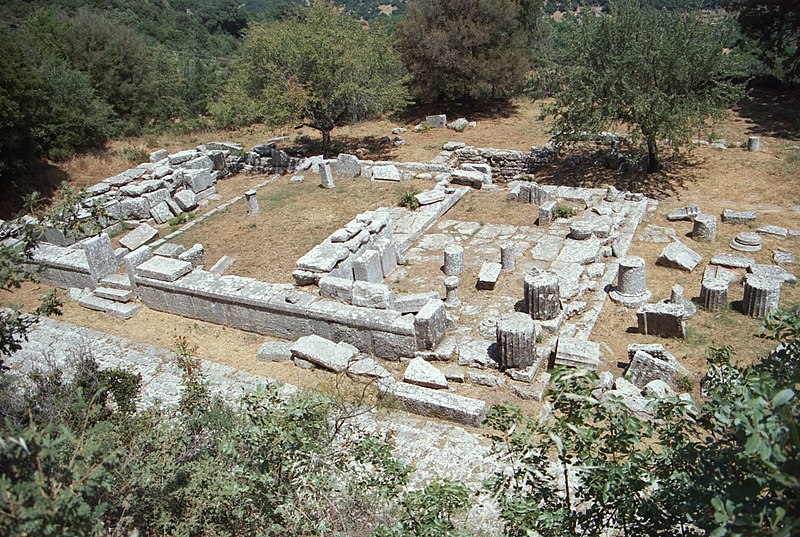 File:Archaeological site of Lykosoura, Temple of Despoina, Lyko18.jpg