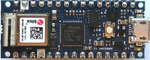 Arduino Nano 33 IoT board with ATSAMD21G18 MCU Arduino Nano IOT.png